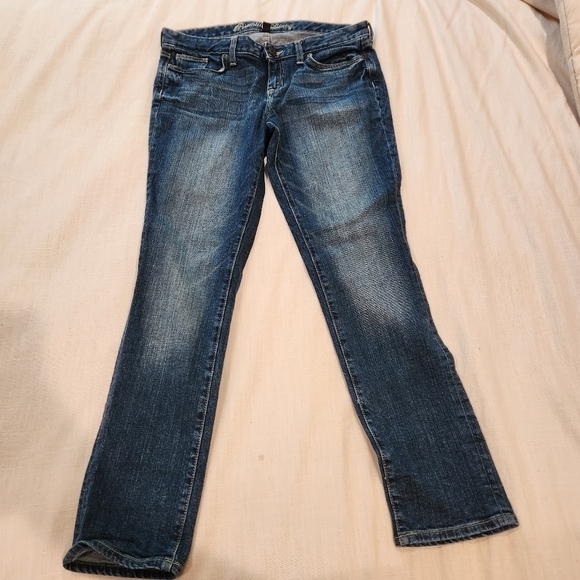 Gap Jeans midrise y2k skinny dark wash womens size 10 - Picture 1 of 9